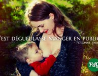 C'est d�gueulasse manger en public!